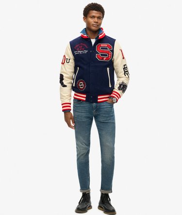 Bomber College Varsity à écussons Image 2