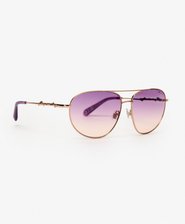 Gradient Lens Aviator Sunglasses