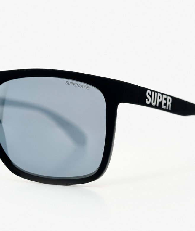 Lunettes De Soleil Superdry Pour Homme – Sport Carrées, Noir, Neuves Avec étiquettes