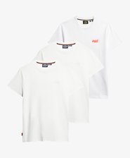 Organic Cotton Essential Logo T-Shirt Triple Pack