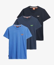 Organic Cotton Essential Logo T-Shirt Triple Pack