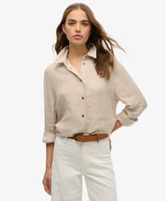Casual Linen Boyfriend Shirt