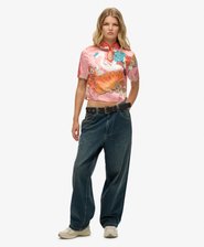 Top in jacquard alla coreana