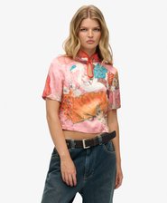 Top in jacquard alla coreana