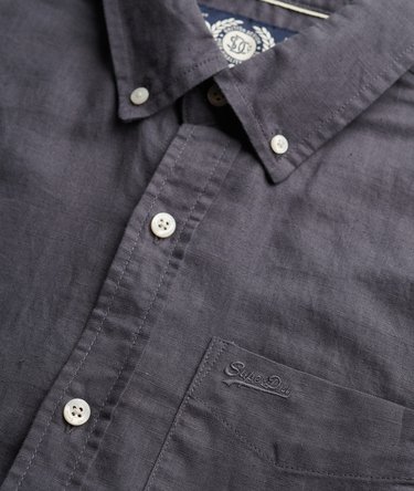 Cotton Linen Long Sleeve Shirt Image 5