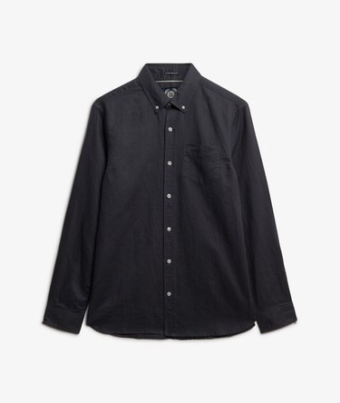 Cotton Linen Long Sleeve Shirt Image 6