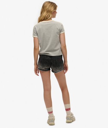 Denim Hot Shorts Image 5