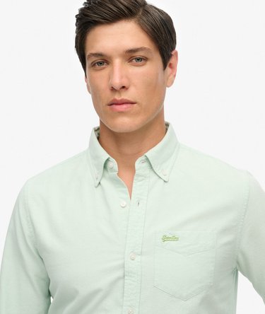 Long Sleeve Oxford Shirt Image 3