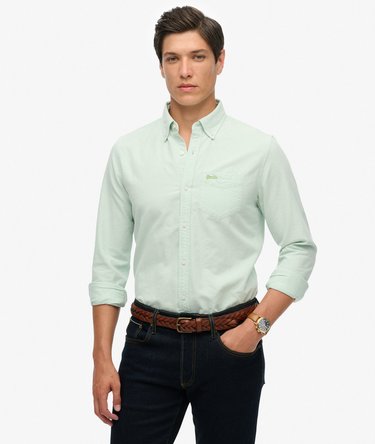 Long Sleeve Oxford Shirt Image 1