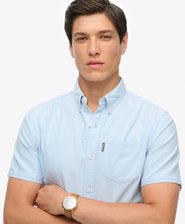 Chemise Oxford &agrave; manches courtes