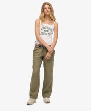 Linen Drawstring Pants