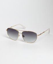 Gradient Lens Aviator Sunglasses