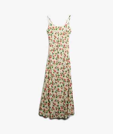 Bias Cut Maxi Slip Dress Image 6