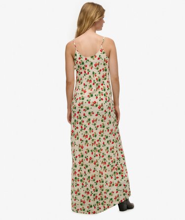 Bias Cut Maxi Slip Dress Image 3