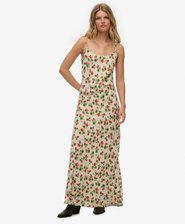 Bias Cut Maxi Slip Dress