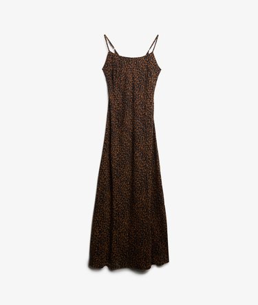 Bias Cut Maxi Slip Dress Image 6