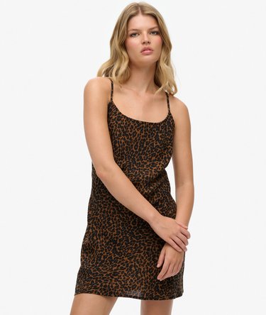 Robe nuisette courte asymétrique Image 1