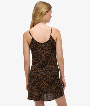 Robe nuisette courte asymétrique Image 4