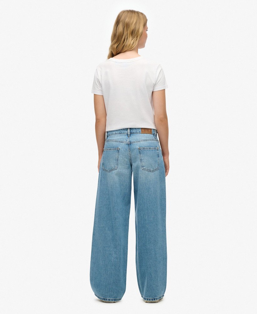 Superdry Baggy Jean ブラック 30 Acne Studios - 2023F Super Baggy Fit Jeans in Black