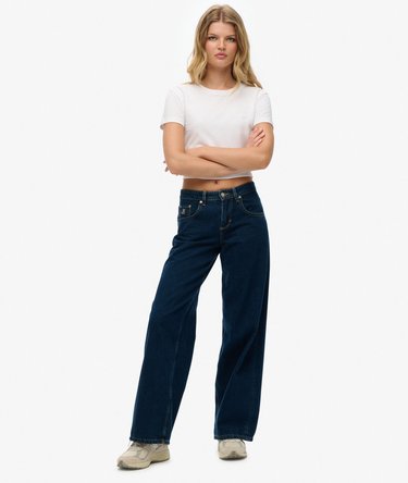 Cult Mid Rise Baggy Jeans Image 1