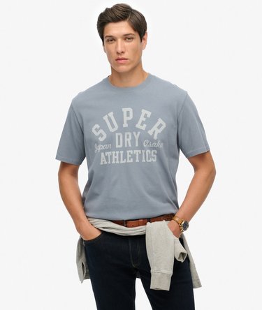 Vintage Athletic Essential Graphic T-Shirt Image 1