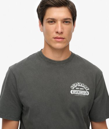Record Label Oversized T-Shirt Image 3