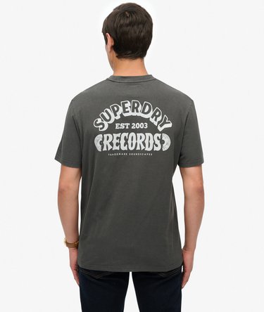 Record Label Oversized T-Shirt Image 1