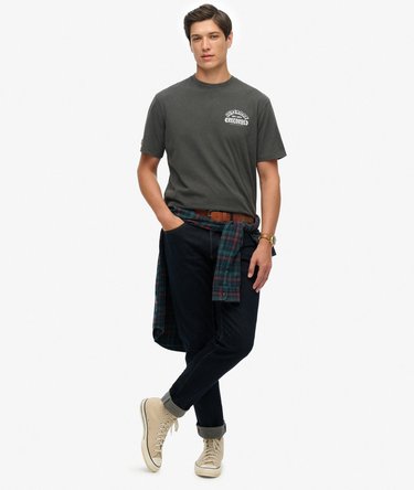 Record Label Oversized T-Shirt Image 2
