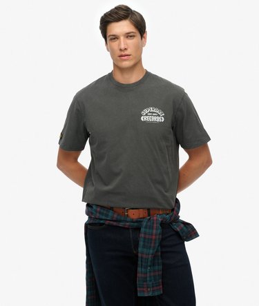 Record Label Oversized T-Shirt Image 4