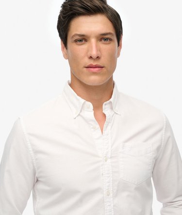 Long Sleeve Oxford Shirt Image 3
