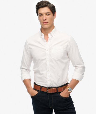 Long Sleeve Oxford Shirt Image 1