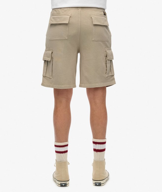 Contrast Stitch Cargo Shorts