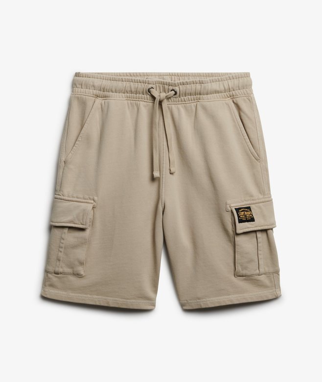 Contrast Stitch Cargo Shorts