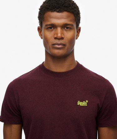 T-shirt en coton bio à logo Essential Image 3