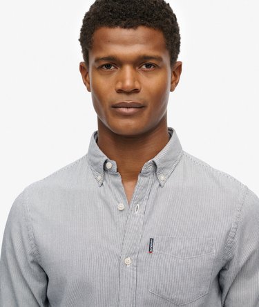 Essentials Long Sleeve Oxford Shirt Image 3