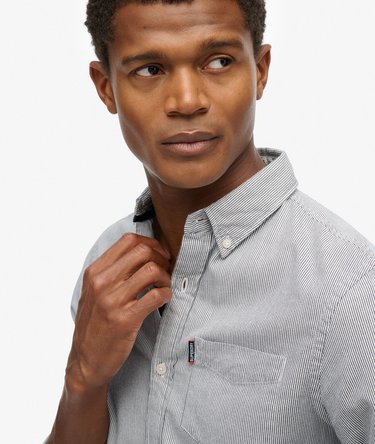 Essentials Long Sleeve Oxford Shirt Image 4