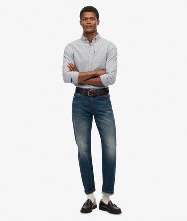 Essentials Long Sleeve Oxford Shirt Image 2