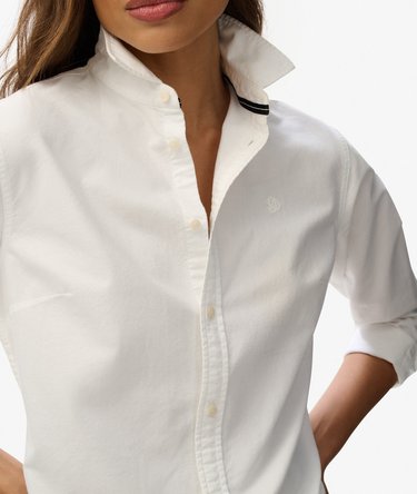 Slim Oxford Long Sleeve Shirt Image 5