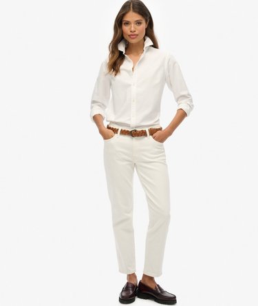 Slim Oxford Long Sleeve Shirt Image 2