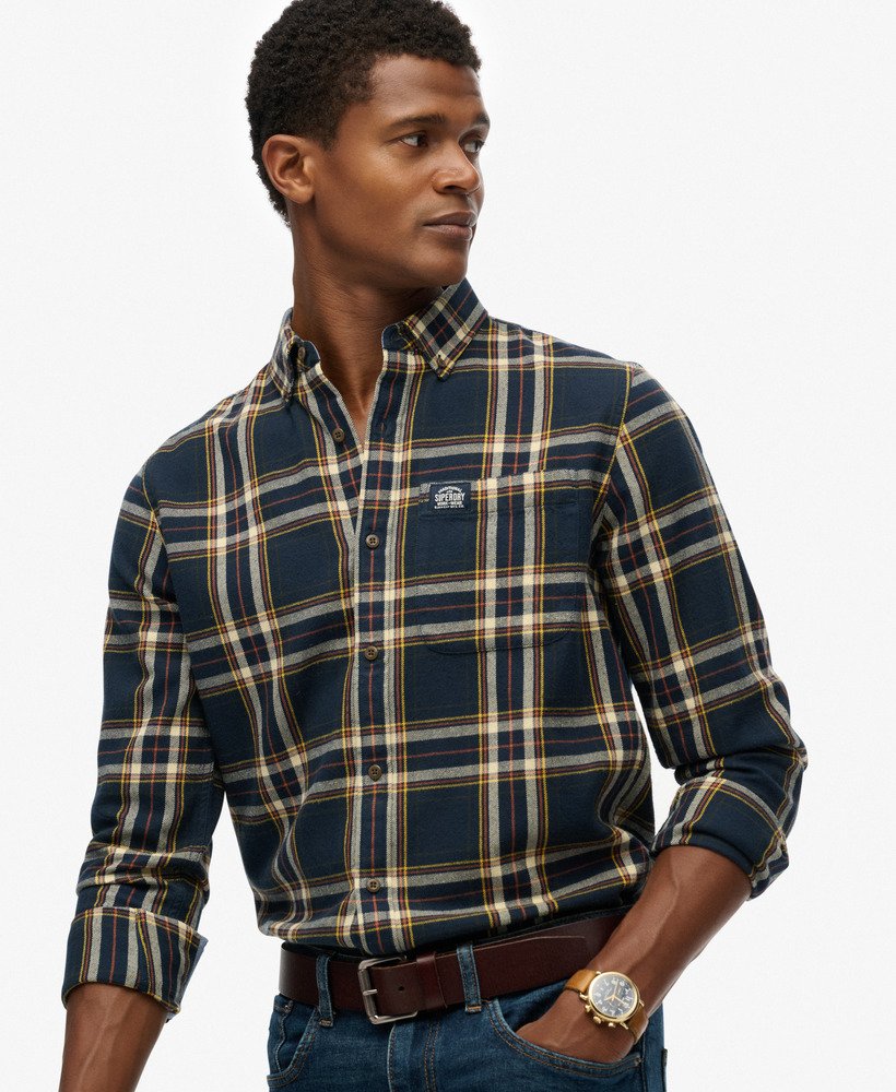 Double Pocket Lumberjack Argyle Shirt main image 1