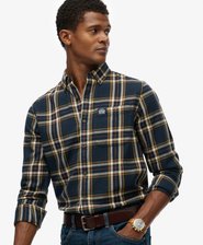Camisa Lumberjack de Algodón Manga Larga