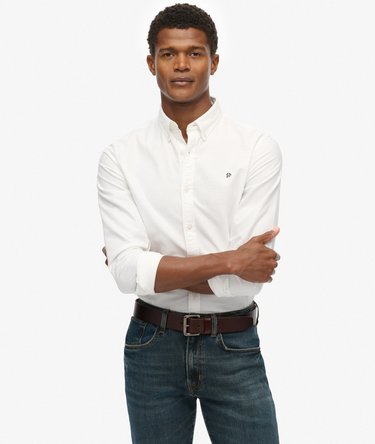 Camisa Oxford clásica de manga larga Image 1