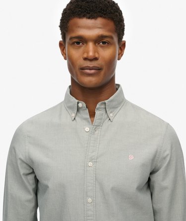 Klassisches Oxford-Langarmhemd Image 3