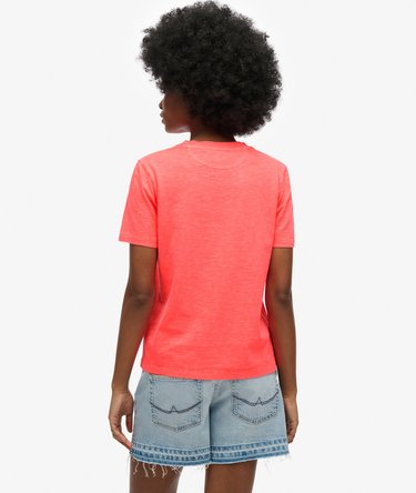 Essential Logo Garment Dye Pocket T-Shirt Image 4