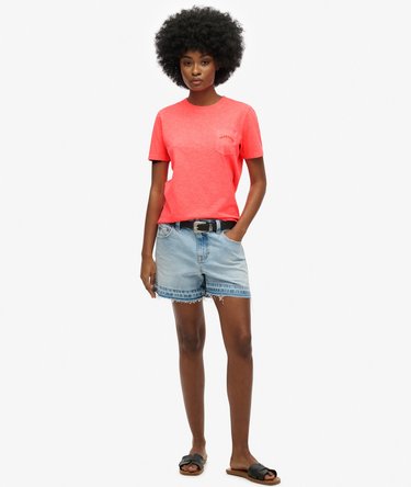 Essential Logo Garment Dye Pocket T-Shirt Image 2