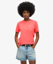 Essential Logo Garment Dye Pocket T-Shirt
