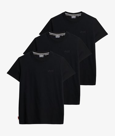 Organic Cotton Essential Logo T-Shirt Triple Pack Image 1
