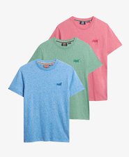 Essential Logo Embroidered T-Shirt Triple Pack