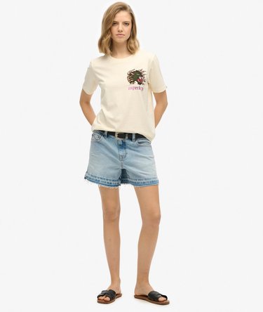 Old School Tattoo Relaxed T-Shirt Image 2