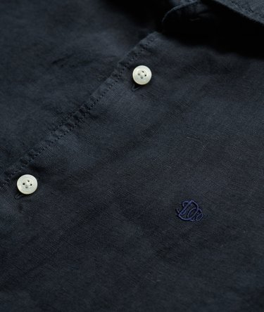 SD Embroidered Vacation Linen Shirt Image 5